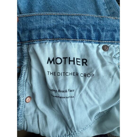 Mother The Ditcher Crop - Resting Beach Face wash - Size 26 - Picture 4 of 4